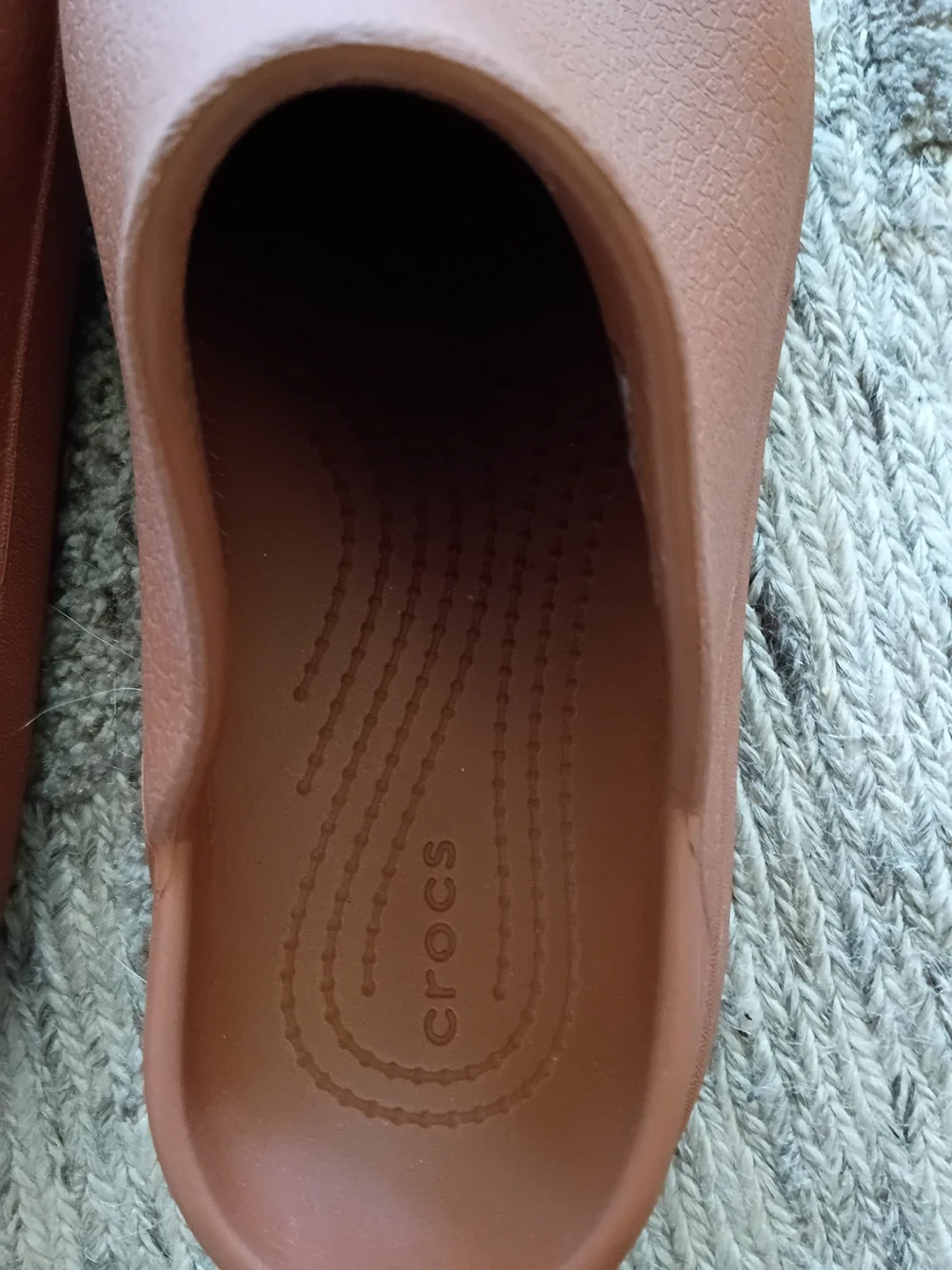 Kids Minimalist Crocs Dylan Clog Terracotta Clay Brown Mule Slip On Clogs Shoes